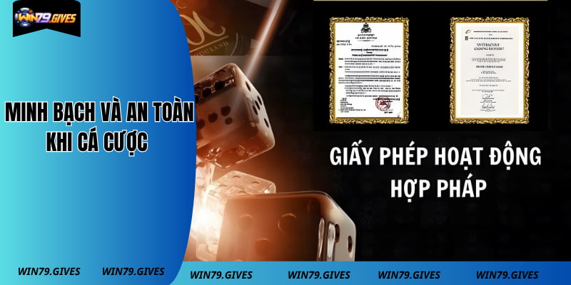 WIN 79 đảm bảo 100% về tính minh bạch và an toàn khi cá cược