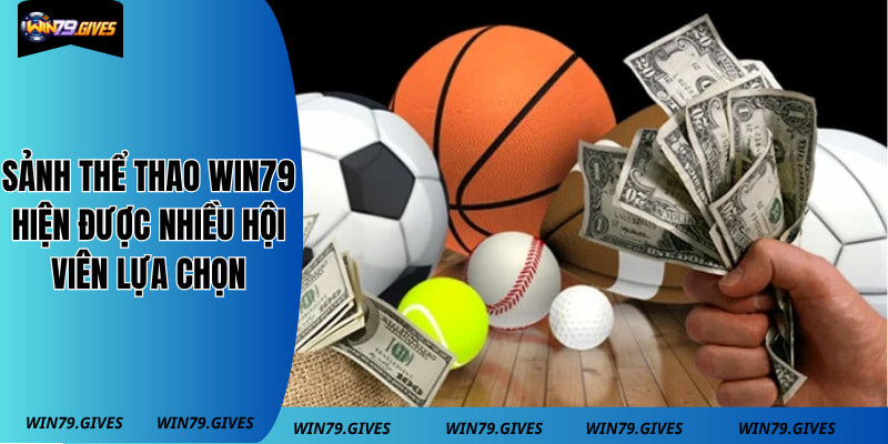Sảnh thể thao win79 hiện được nhiều hội viên lựa chọn